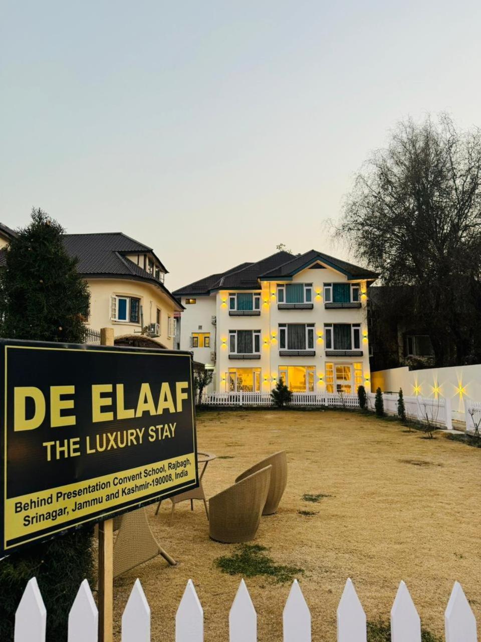 De Elaaf The Luxury Stay Srīnagar Extérieur photo
